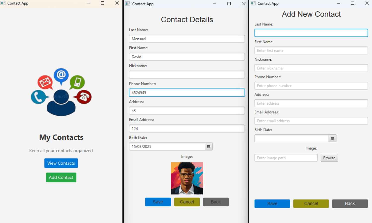 project_Java Contact App