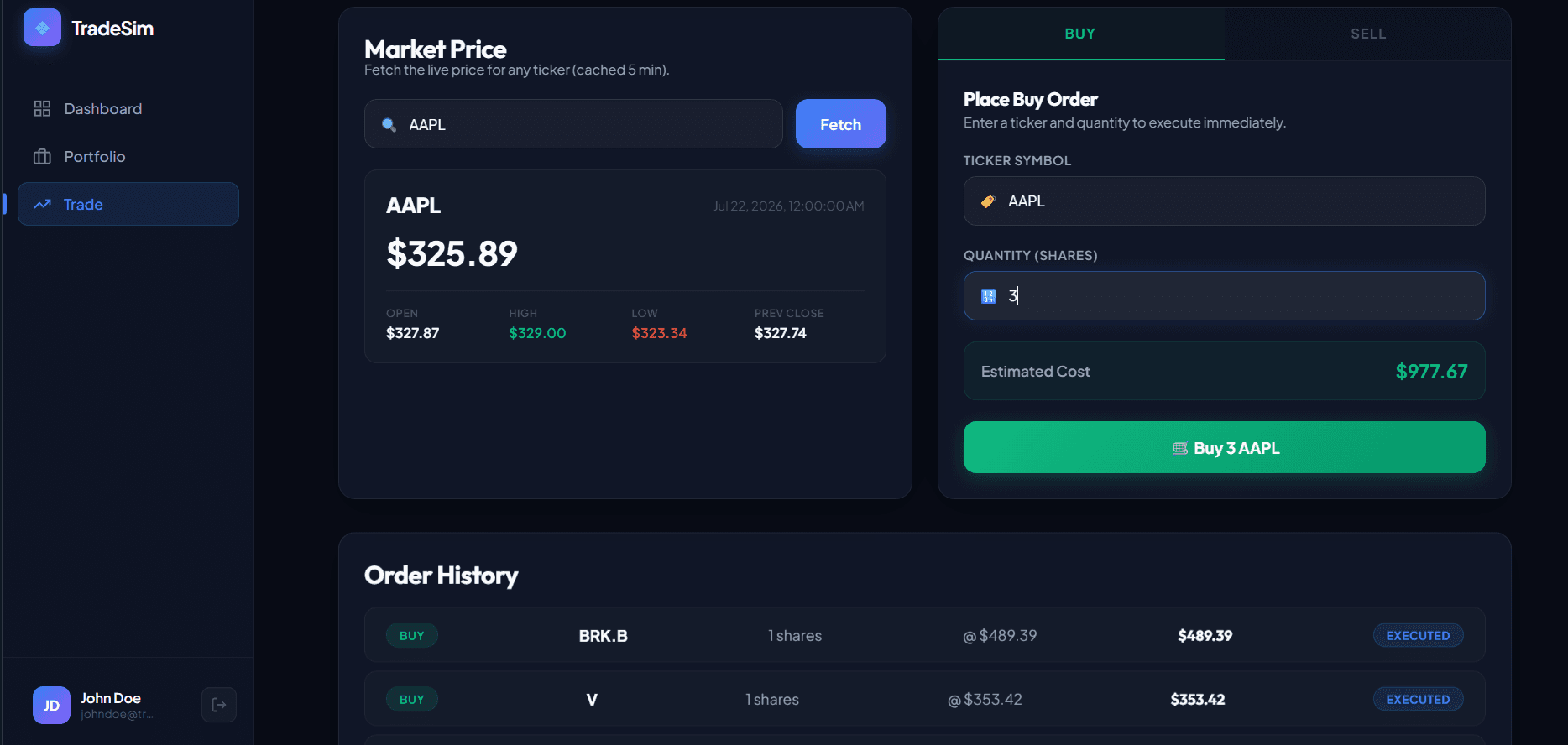 project_Trade Simulator